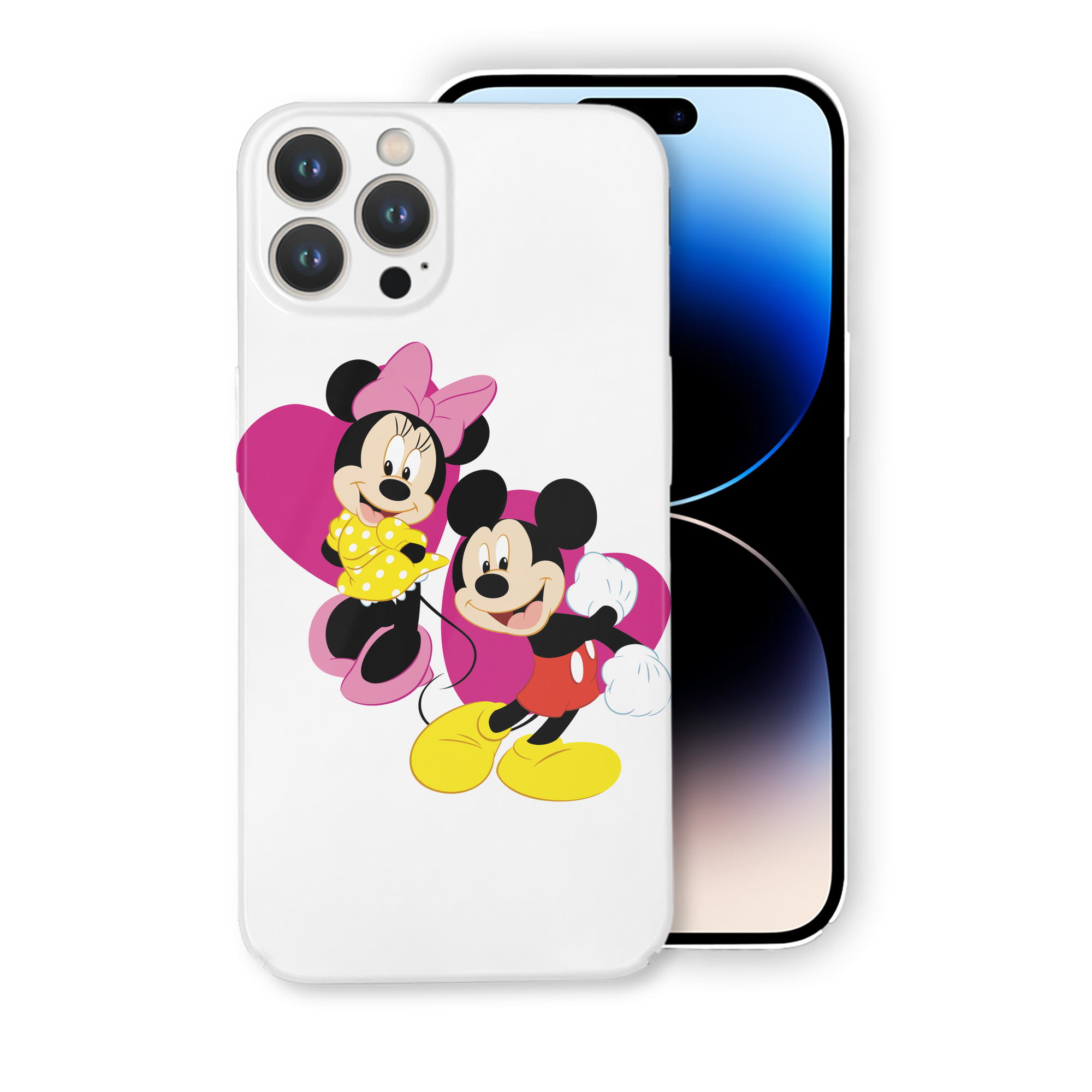 （画像用） ミッキーマウス Mickey Mouse 【iPhone 14シリーズ対応】ハードケース